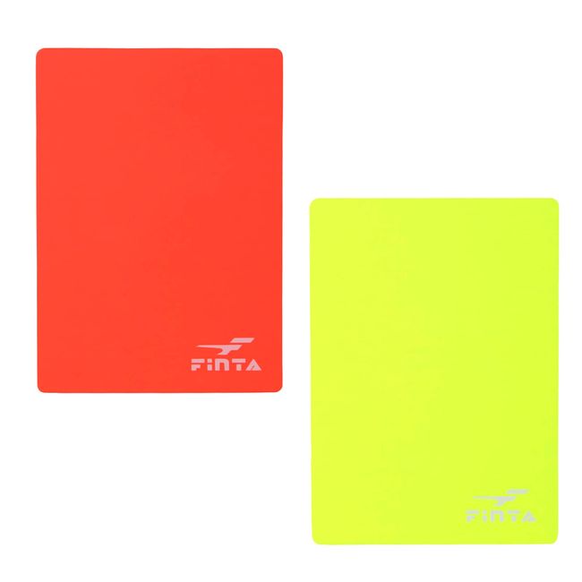 FINTA FT5986 Football Futsal Referee Warning Card Exit Card Set