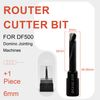 Hopson Tools Solid Carbide Bit for DF500 Domino Jointing Machines Cutter 6mm Diameter Solid Carbide Bit, 1 Piece