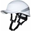 Construction Helmet ABS White Type Baseball Cap Diamond V