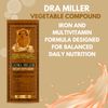 Menper La Dra. Miller Vegetal Compound, Iron & Multi B Vitamins -16 oz (2-pack)