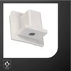 SLV EUTRAC end Cap for 3-Phase Track/White
