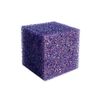 Bright Box Kitchen Cube Scrubber Sponge Scratch Free Odor Free Long Lasting, 1ct Purple