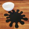 Splash Placemat Set - Matt Lemon Bonbon 2 Placemats Large 38cm