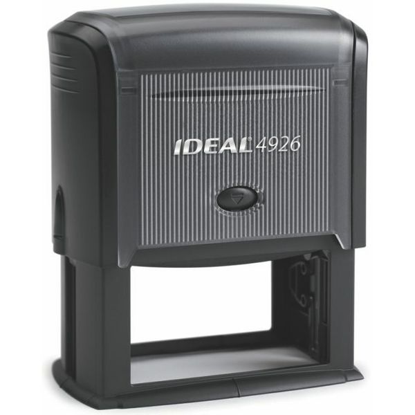 Ideal 4926 Self Inking Stamp Blue Ink
