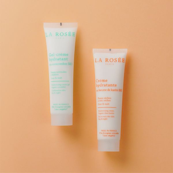 La Rose 20 second moisturizing gel cream 2 type set face gel 60ml + cream 60ml