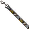 Buckle-Down Pet Leash - SCOOBY DOO Group Pose/Bones - 4 Feet Long - 1/2" Wide