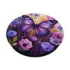 Purple Butterfly PopSockets Adhesive PopGrip