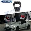 Alloy Engine Start Push Button Switch Trim Carbon Fiber Black Cover For Mazda