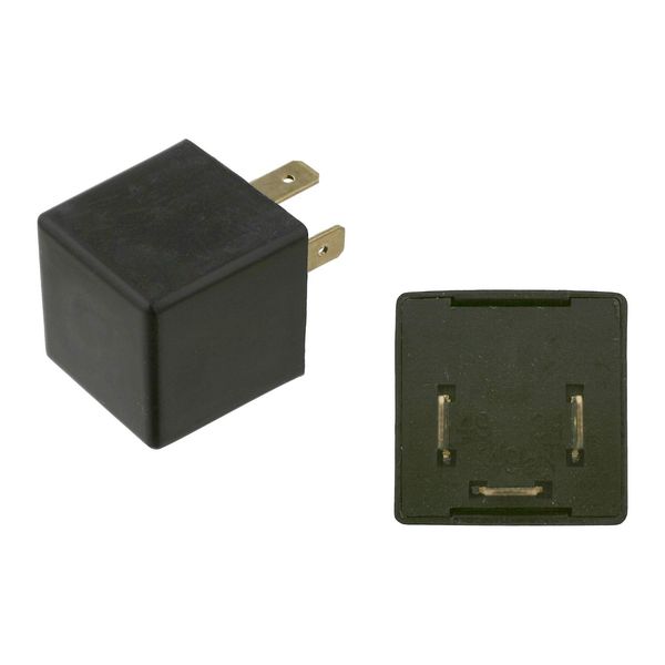 febi bilstein 11574 Turn Indicator Relay, pack of one, Black