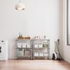 3 Tier Wire Shelving Rack Adjustable Kitchen Bathroom Storage Chrome Shelves 32"