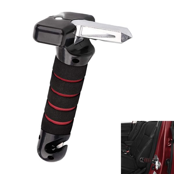 Gruvox Car Window Breaker 4-in-1 Car Mobility Aid Car Emergency Escape Tool Window Breaker Portable Car Door Latch Handle for Elderly and Handicapped Vehicle Assistant Support Handle