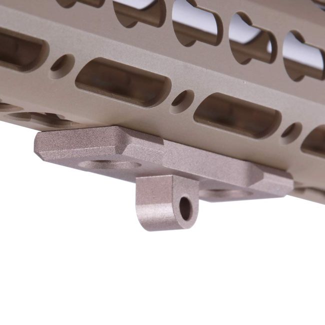 TuFok Keymod Bipod Mount Adapter (Tan)