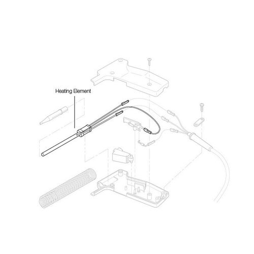 JBC 0132886 Replacement Resistor for Soldering Iron Model In2100
