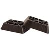 TURBO 25mm Electric Longboard Riser Pads Black