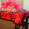Fun Express 2024 Chinese New Year Plastic Tablecover - 54" x 108"
