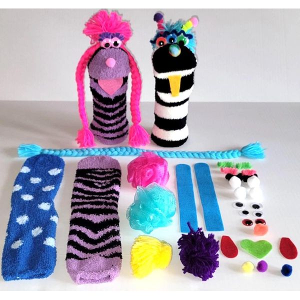 Doopalpoops DIY Sock Puppet Kit