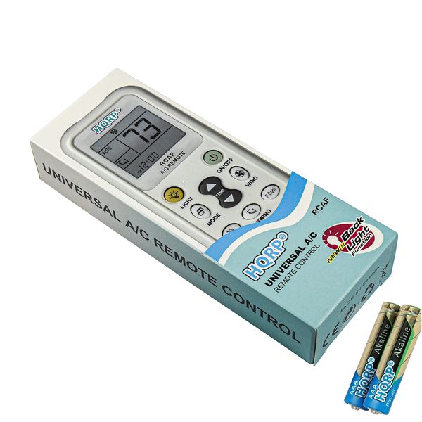 HQRP Universal A/C Remote Control Compatible with Trane Air Conditioner/Fahrenheit displaying