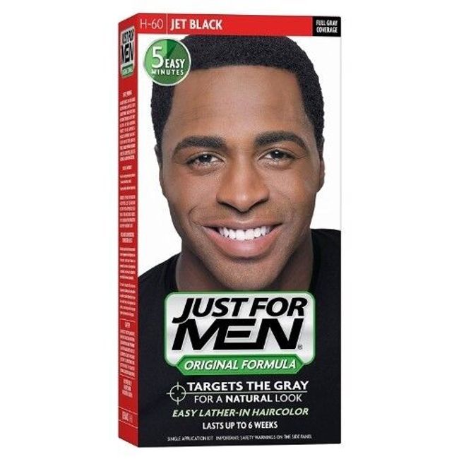 Just For Men Original Formula, Restores Original Color, H60 Jet Black