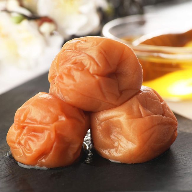 Large Ripe Nanko Plum (Elegant Sweetness, Reduced Salt Honey, 3% Salt Content) Kishu Nanko Plum, High-Quality, Pickled Plum, Pickled in Honey 28.2 oz (800 g) (14.1 oz (400 g) x 2 Pieces), Honey Pickled Umeboshi