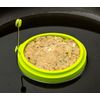 Binnan 4 Pieces Silicone Fried Egg Mould, Round Egg Ring Pancake Mould Egg Mould for Cooking (Green)