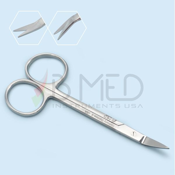 Wilmer Converse Conjunctival Utility Scissor 4" Angled Ophthalmic Instruments