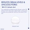 Obagi CLENZIderm M.D. Daily Care Foaming Acne Face Wash Acne Cleanser with 2% BHA Salicylic Acid and Menthol, Face and Back Acne Treatment for Oily Skin