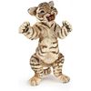 Papo Standing tiger cub, Length 2 cm x Width 3 cm x Height 5 cm