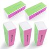 LBC 5pcs Nail Art Buffer Buffing Block with 4 Sanding and Polishing Surfaces