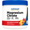 Nutricost Magnesium Citrate Powder (Fruit Punch, 250 Gram)