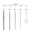 REPTI ZOO Snake Probe Kit 6 Pieces Round Ball Tip Professional Reptiles Snake Sexing Kit Probes Set