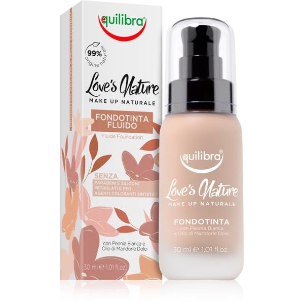 Equilibra Love's Nature Fondotinta Fluido Molto Chiaro UFF00