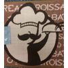 PRINTED NYLON RUG (nonskid back) (18" x 30") FAT CHEF'S HEAD & BREADS by BC