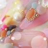 Bonnail × Manicloset Cocoon Ball Oval Chiffon