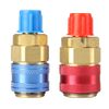 AC Conversion Quick Manifold Connector Adapter High Low Gauge Straight Coupler