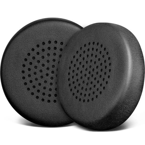 SOULWIT Earpads Replacement for Skullcandy Uproar Wired/Wireless Bluetooth On-Ear Headphones, Ear Pads Cushions with Softer Leather, Noise Isolation Foam - Black