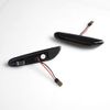 Rui Xin 213 Amber LED Side Marker Turn Signal Light 2 Pcs for B M W E90 E91 E92 E93 E46 E53 X3 E83 X 1 E84 E81 E82 E87 E88 (Smoked Lens)