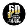 60th birthday skin needs liquid men gift beer PopSockets Swappable PopGrip