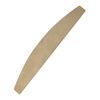 100pcs Replaceable Nail File Set, Manicure Nail File Kit, Half Moon Nail Files Reusable Stainless Steel Baseboard