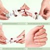 12 Pieces Nail Buffer Refills Electric Manicure Pedicure Tool Refills Nail Buffer Replacement Rollers for Electric Nail Buffer, Filing, Buffing and Shining