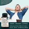 Total Focus | Brain Supplement Extra Strength - Official Formula - Free Ship