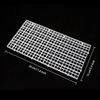 Aquarium Fish Tank Bottom Isolation 8 Pcs, Plastic Egg Crate Grid Divider Tray Egg (S 8pcs)