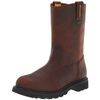 Cat Footwear Men's Revolver Pull-on Soft Toe Work Boot, Dark Brown, 10 Wide