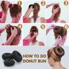LTHYHJ Hair Bun Maker Set 31 Piece Styling Accessory Set The Most Complete Styling Accessory Set (Brown)