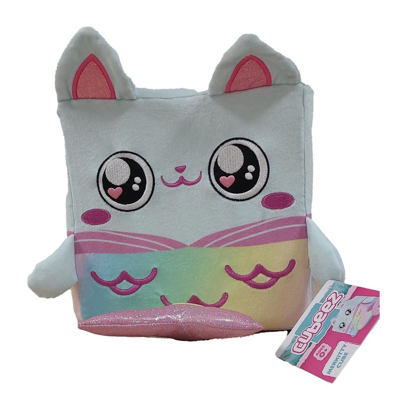 Cubeez Plush Merkitty 10cm – Stackable Squishy Memory Foam Soft Toy ...