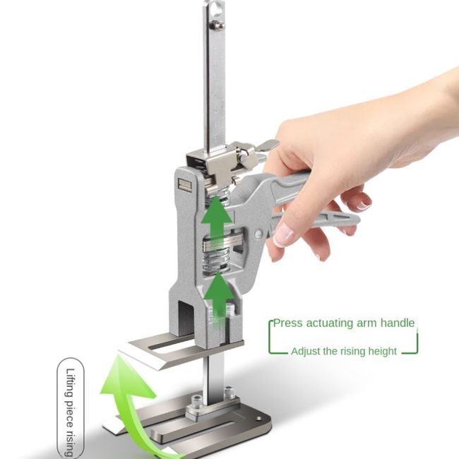 Hand Lifting Tool Labor-Saving Arm Jack Height Adjustment Elevator Door  Panel Drywall Cabinet Board Lifter