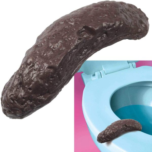 Forum Novelties Toy/Game Extremely Realistic Fake Turd Gag Gift - Just Set It On Someones Toilet Seat and Watch Them Scream!