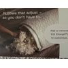 Coop Home Goods Original Adjustable Pillow, Queen Size, Memory Foam New
