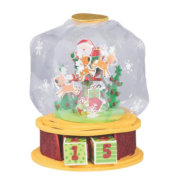Christmas Globe Tabletop Craft Kit