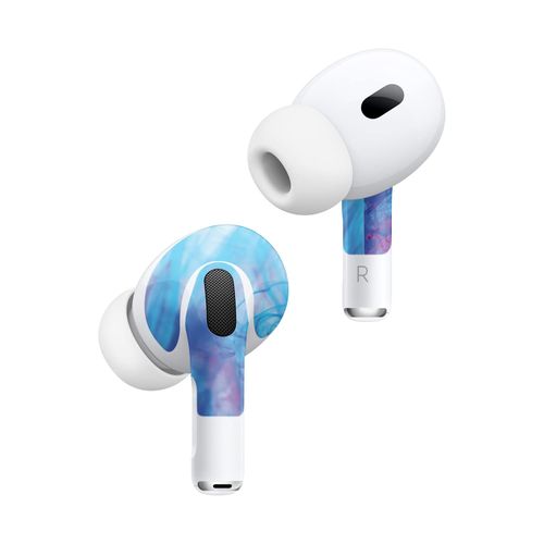 MightySkins (2 Pack) Skins Compatible with Apple AirPods Pro 2 - Paint Vapor | Protective, Durable, and Unique Vinyl Decal wrap Cover | Easy to Apply, Remove, and Change Styles | Made in The USA