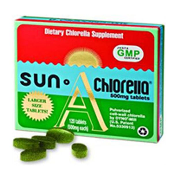 Sun Chlorella Tablets 120 tab 500 MG by Sun Chlorella